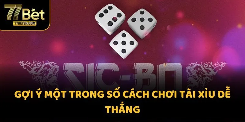 Gợi ý một trong số cách chơi tài xỉu dễ thắng